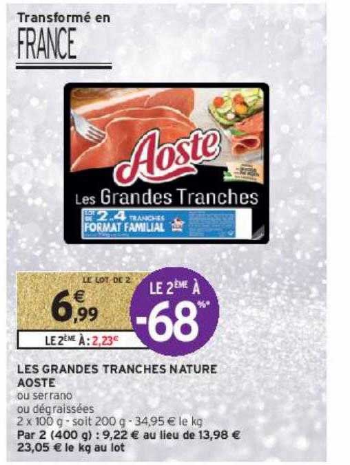 les grandes tranches nature aoste