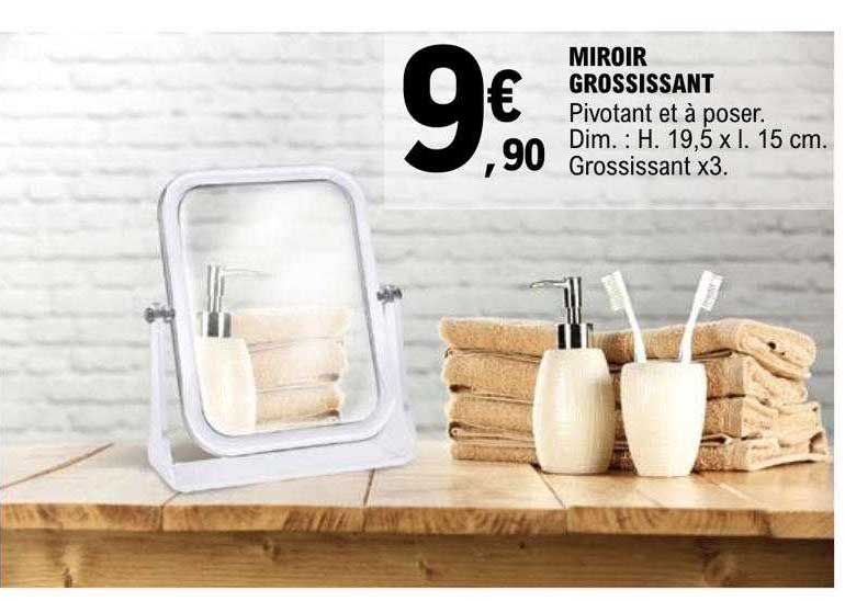miroir grossissant