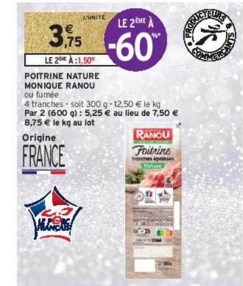 poitrine nature monique ranou