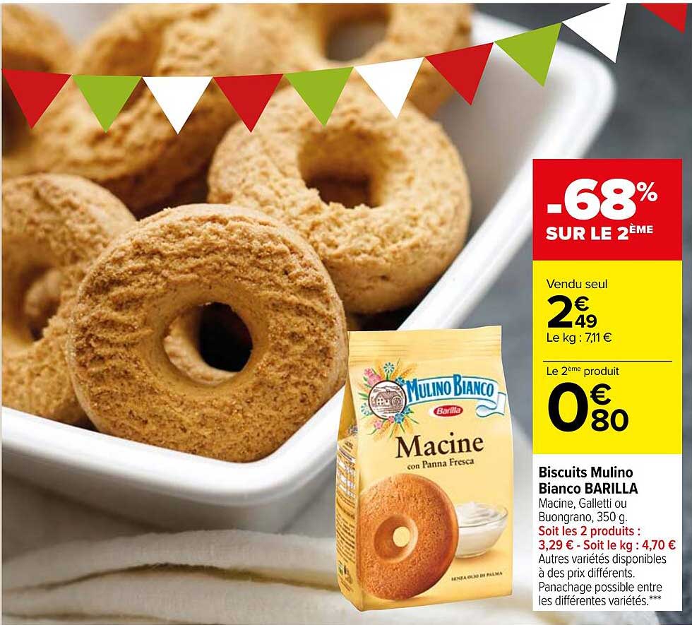 biscuits mulino blanco barilla