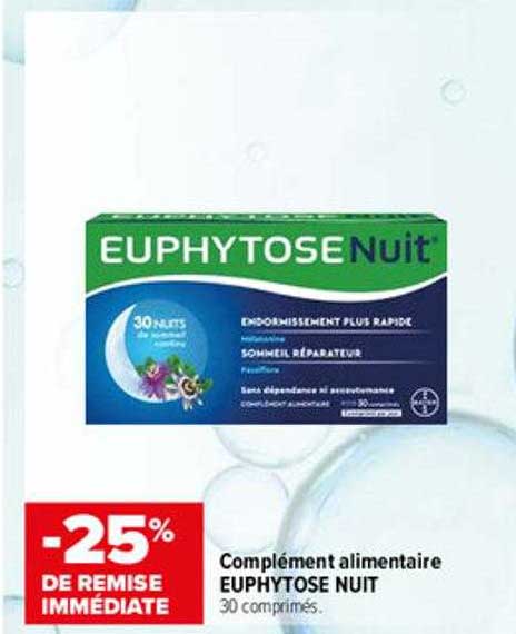 complément alimentaire euphytose nuit