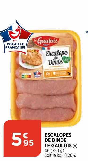 Escalopes De Dinde Le Gaulois