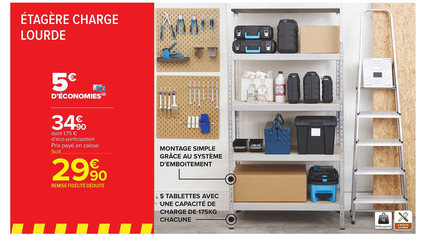 étagère charge lourde
