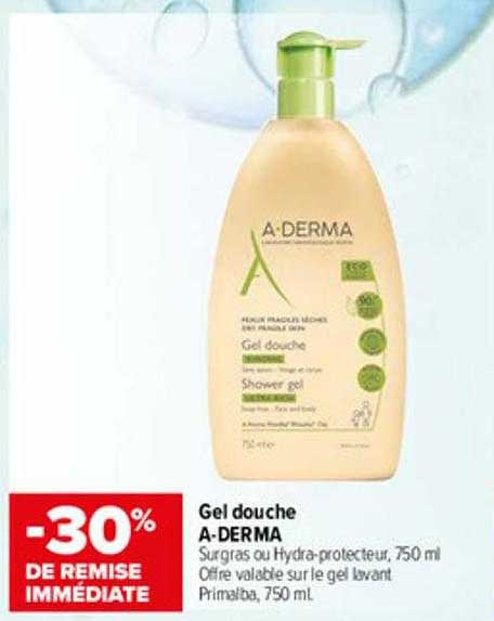 gel douche a-derma