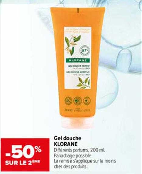 Gel Douche Klorane