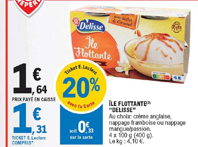 île Flottante "délisse"