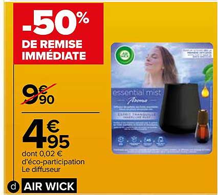 le diffuseur air wick