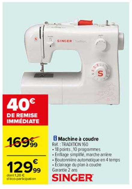 machine à coudre singer