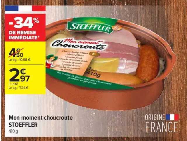 mon moment choucroute stoeffler