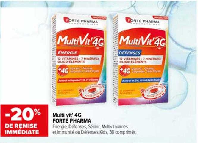multi vit' 4g forté pharma