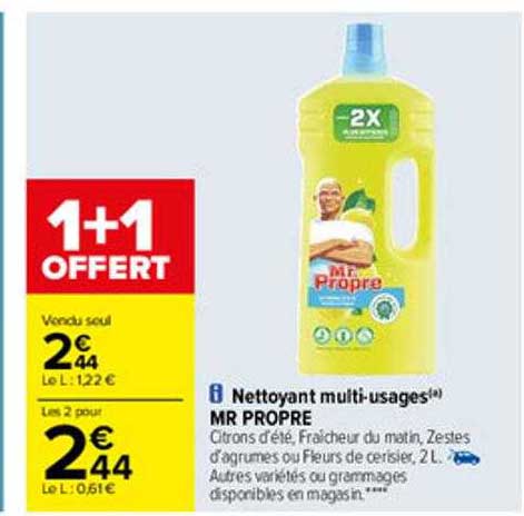 Nettoyant Multi-usages Mr Propre