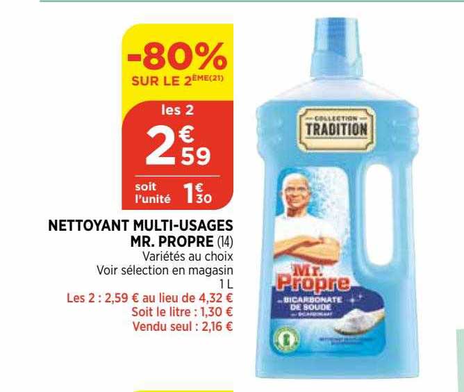 nettoyant multi-usages mr. propre