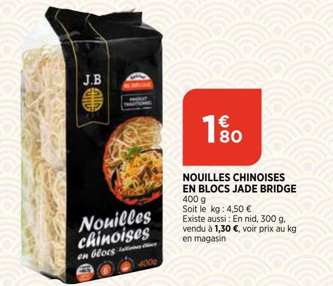 nouilles chinoises en blocs jade bridge