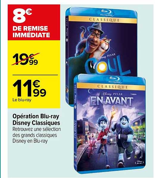 opération blue-ray disney classiques