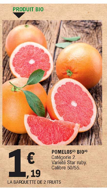 Pomelos Bio Star Ruby