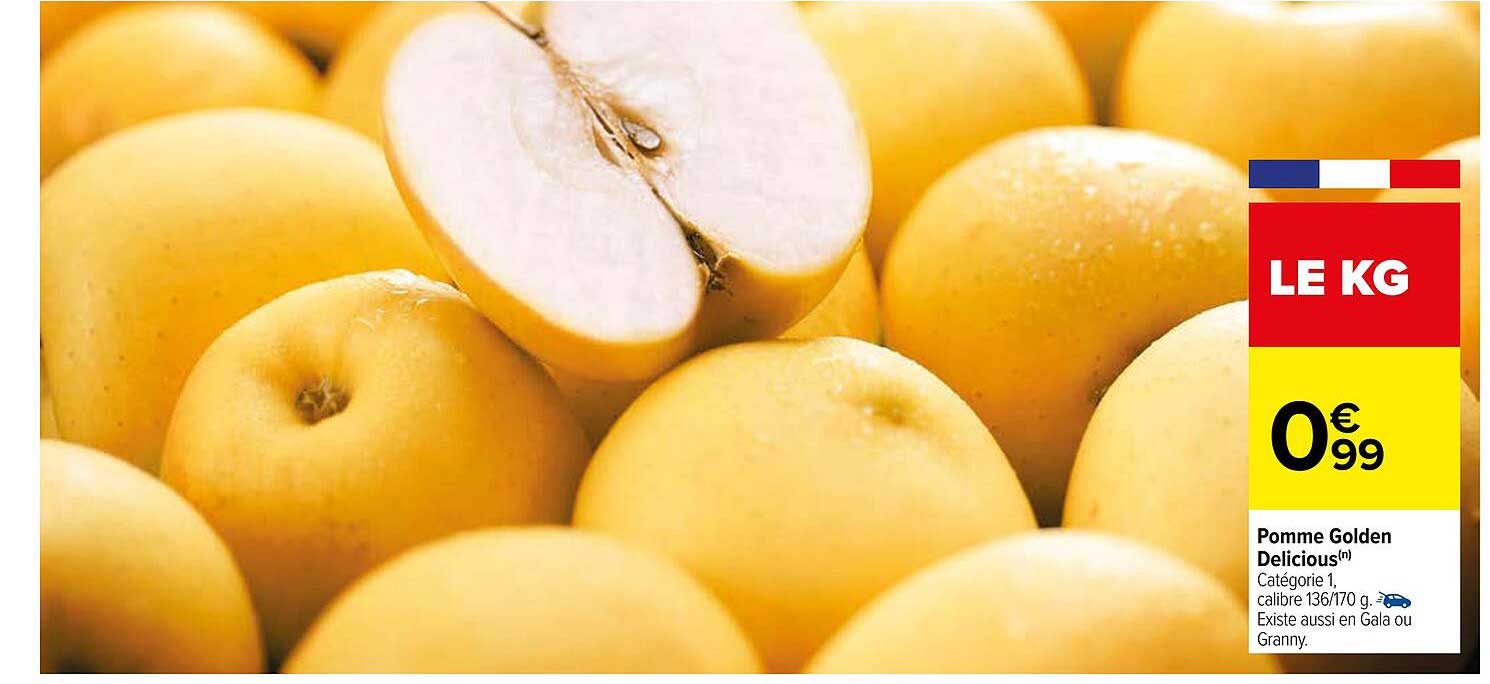 pomme golden délicious