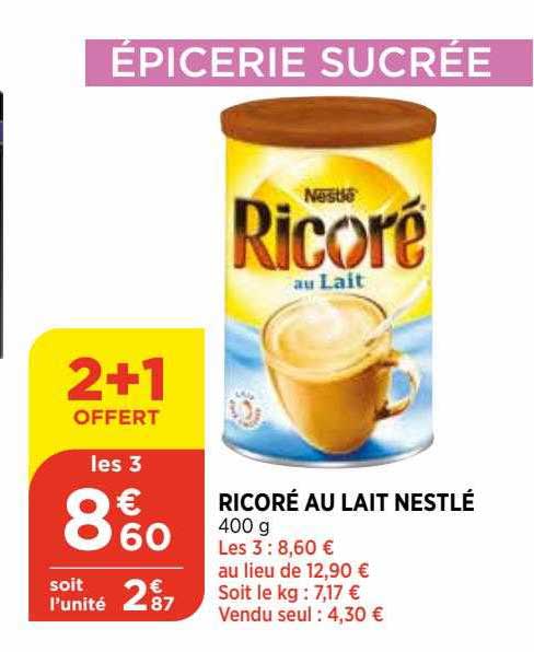 Ricoré Au Lait Nestlé