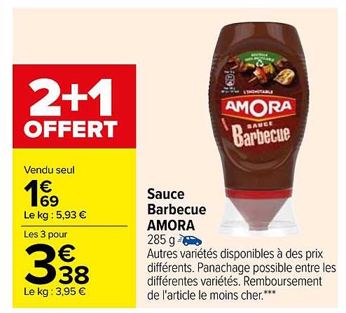 Sauce Barbecue Amora