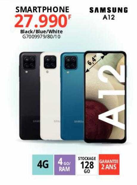 smartphone a12 samsung