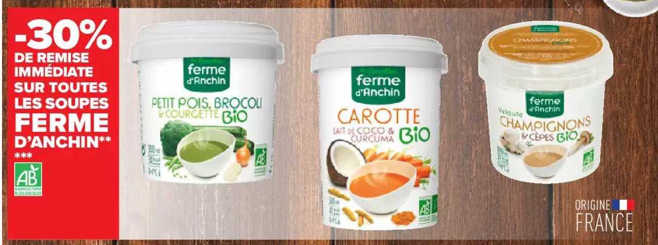 soupes ferme d'anchin
