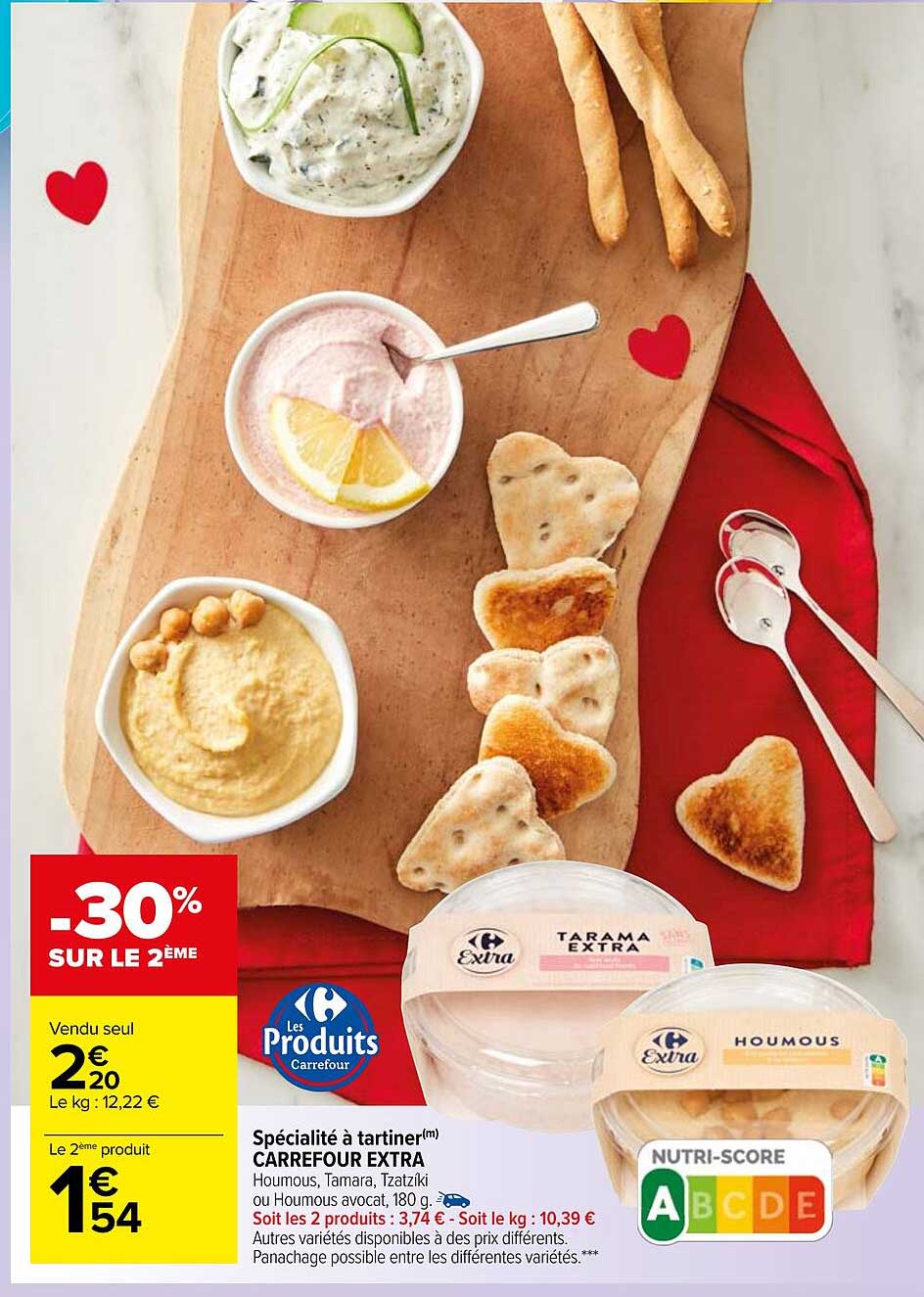 Spécialité à Tartiner Carrefour Extra