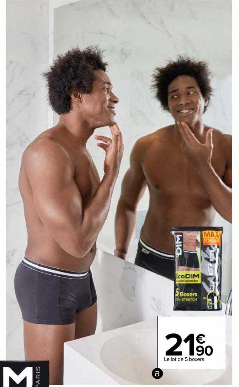 Le Lot De 5 Boxers Dim