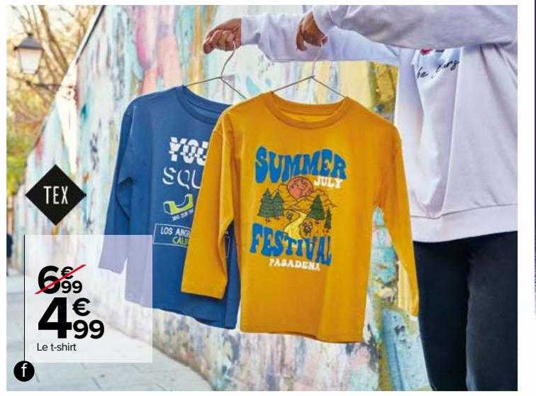 le t-shirt tex