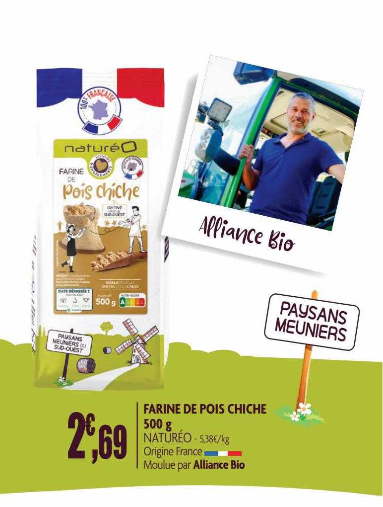 farine de pois chiche