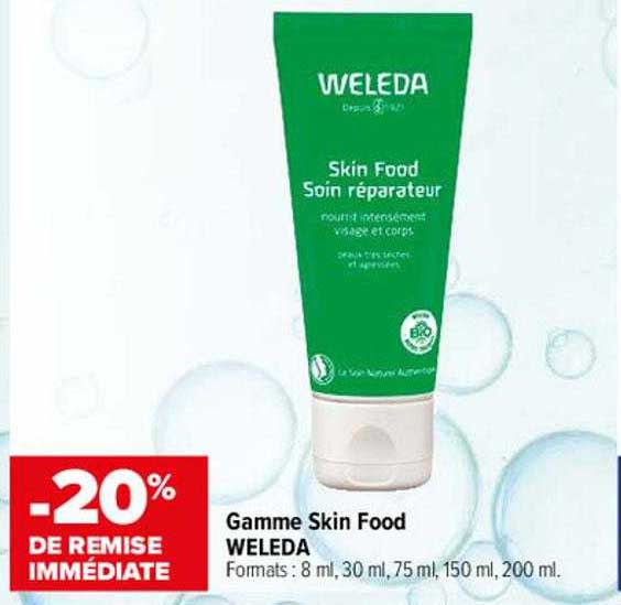 Gamme Skin Food Weleda
