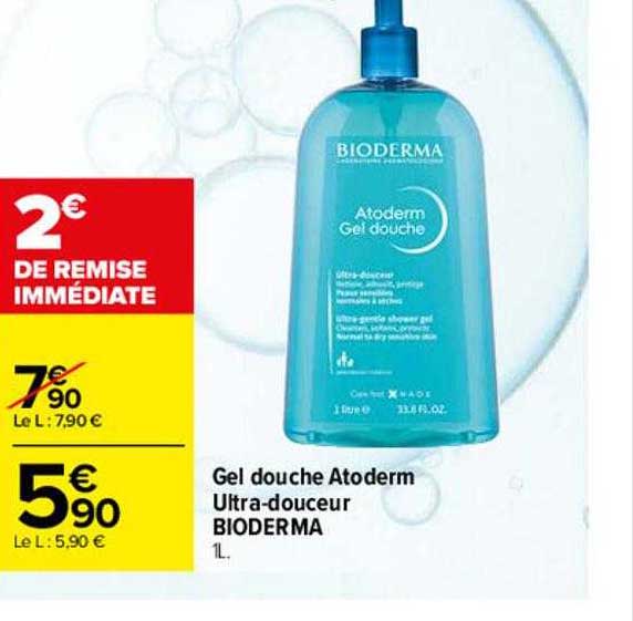 Gel Douche Atoderm Ultra-douceur Bioderma