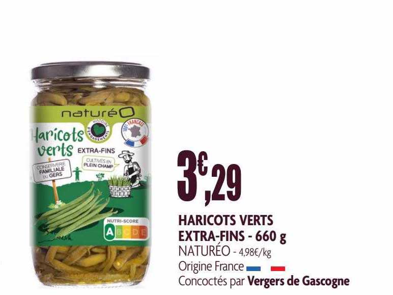 haricots verts extra-fins