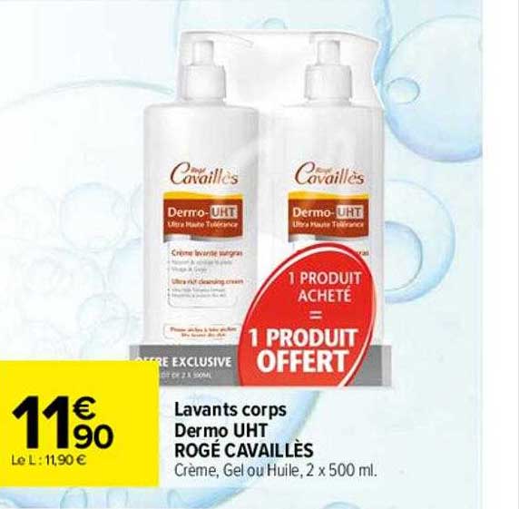 lavants corps dermo uht rogé cavaillès