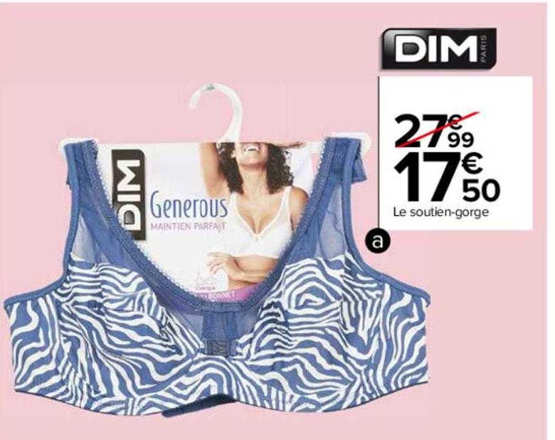 le soutien-gorge dim