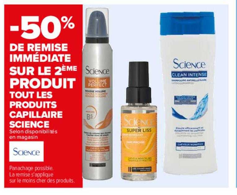 les produits capillaire science