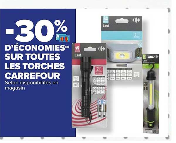 les torches carrefour