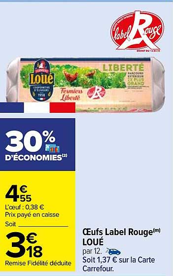 Oeufs Label Rouge Loué