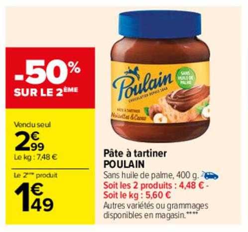 Pâte à Tartiner Poulain