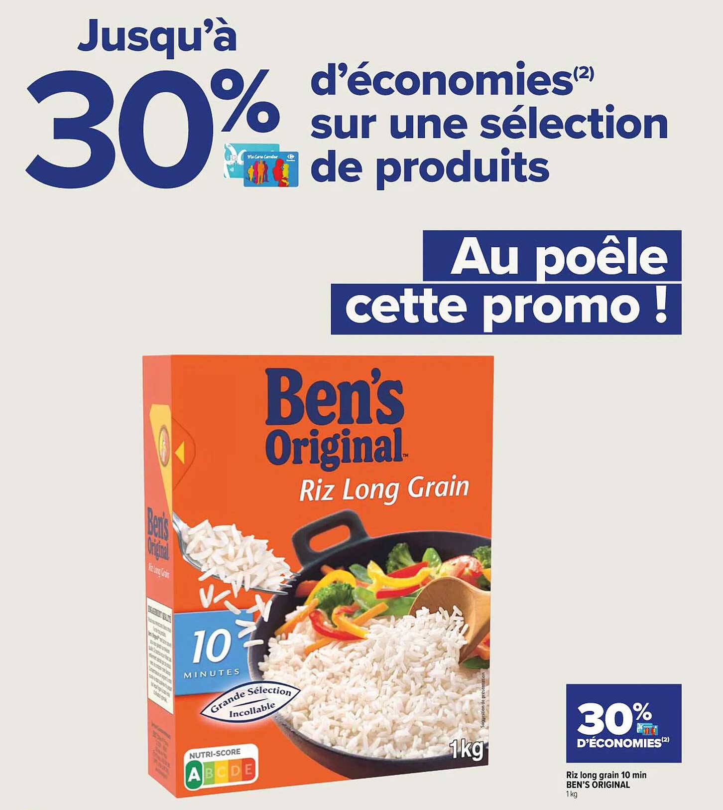 riz long gris 10 min ben's original