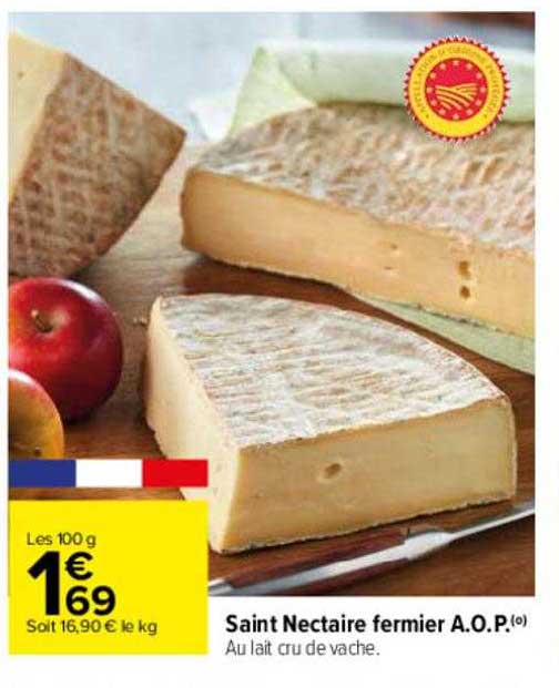 saint nectaire fermier a.o.p.