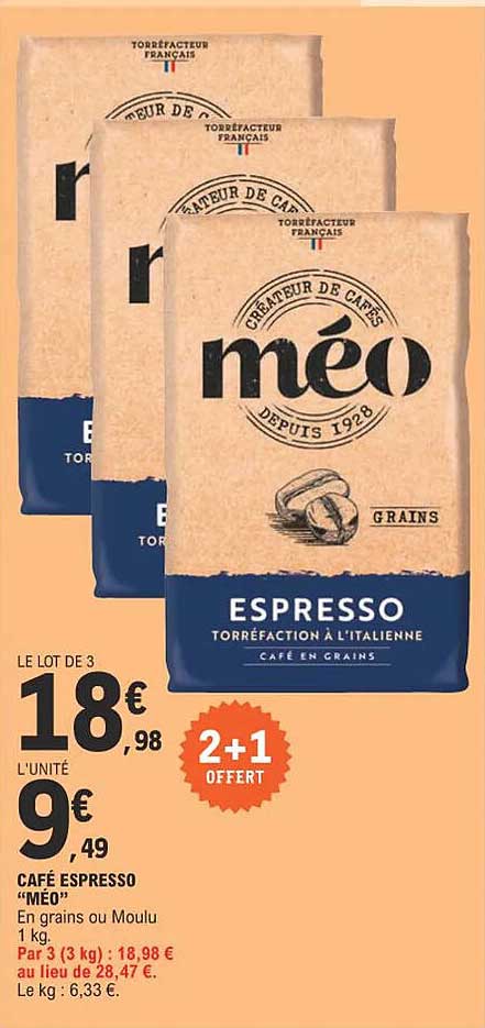 Café Espresso "méo"