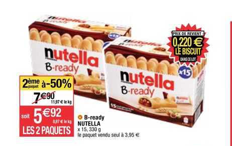 b-ready nutella