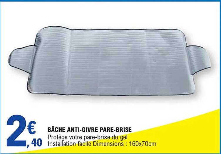 bâche anti-givre pare-brise