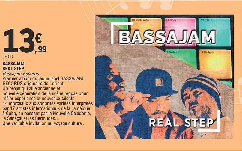 bassajam real step