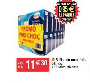 Boîtes De Mouchoirs Blancs