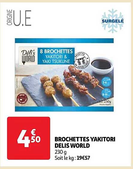 brochettes yakitori delis world