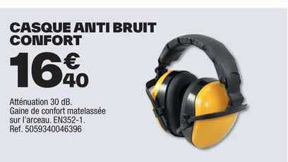 casque anti bruit confort