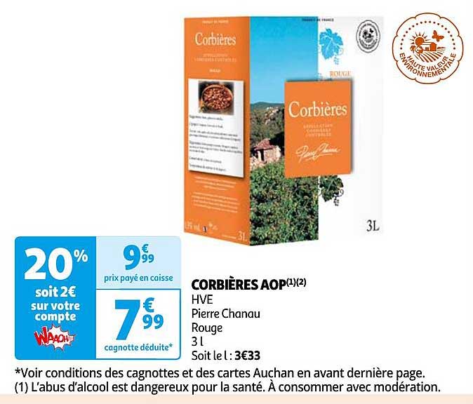 corbières aop hve pierre chanau