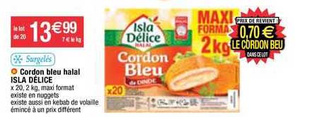Cordon Bleu Halal Isla Délice