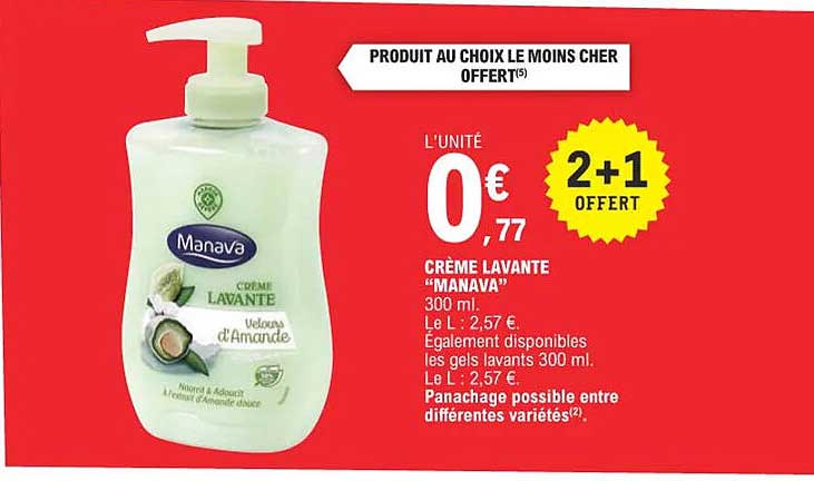 crème lavante "manava"