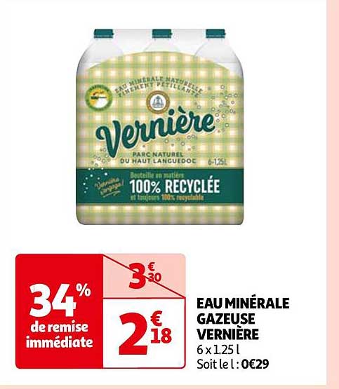 Eau Minérale Gazeuse Vernière